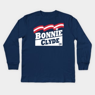 Bonnie & Clyde Campaign T-Shirt Kids Long Sleeve T-Shirt